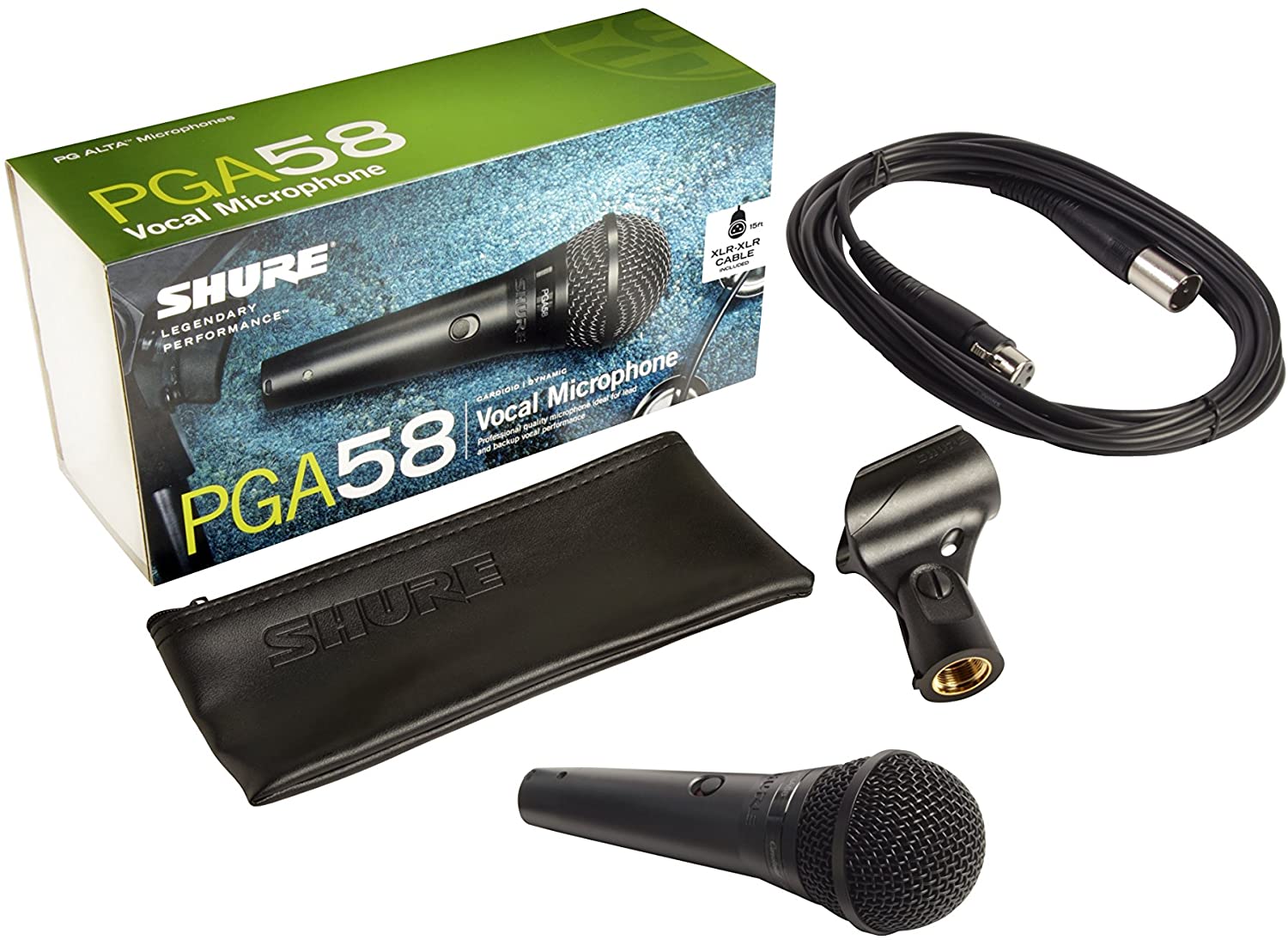 Shure cord microphone Pg58