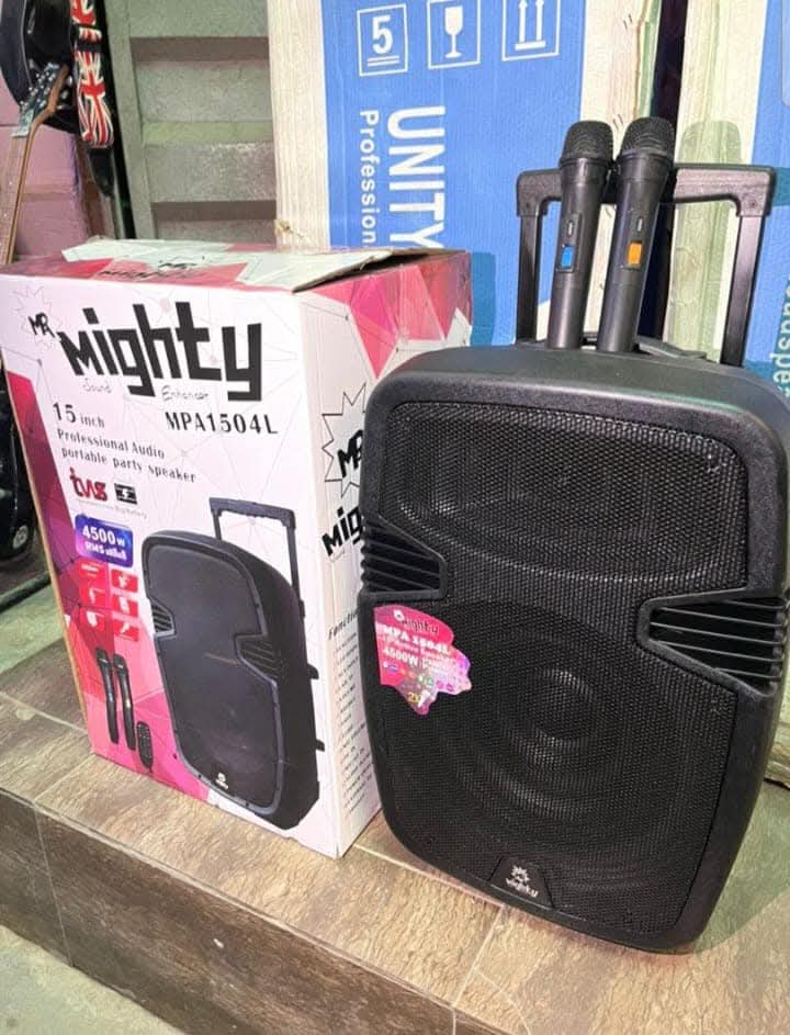 Mighty public address system 15-inch