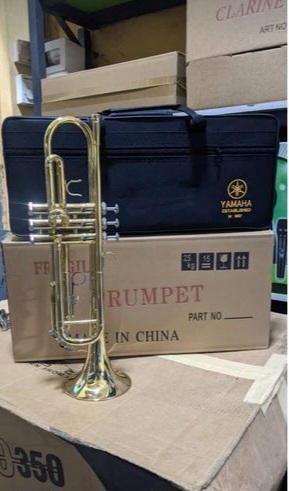 Yamaha trumpet gold color